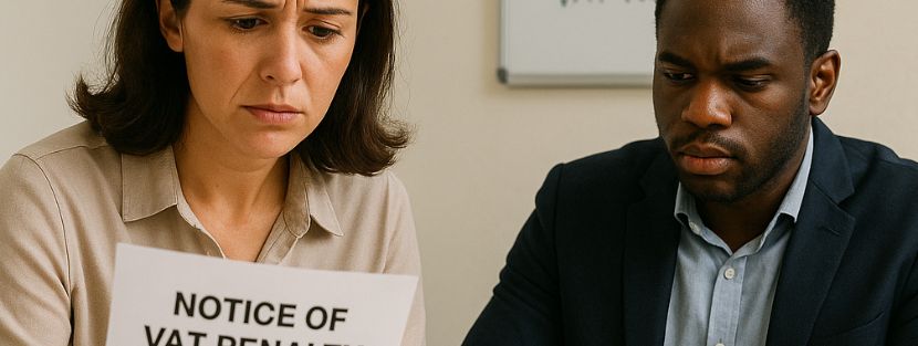 consultant solving VAT penalty